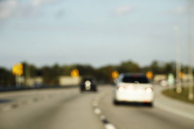 Yolda trafik vardı.