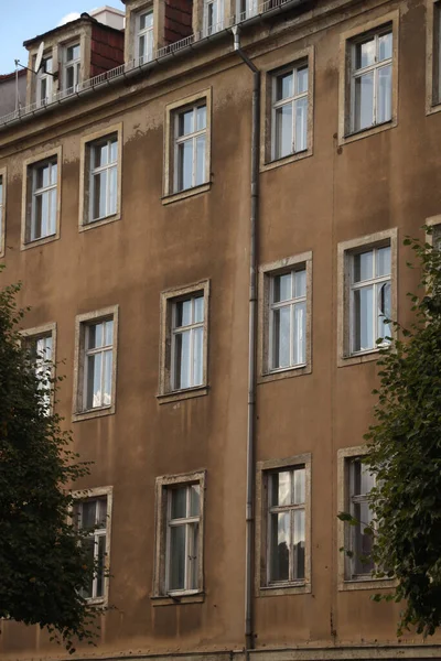 Edificio Nel Centro Dresda — Foto Stock