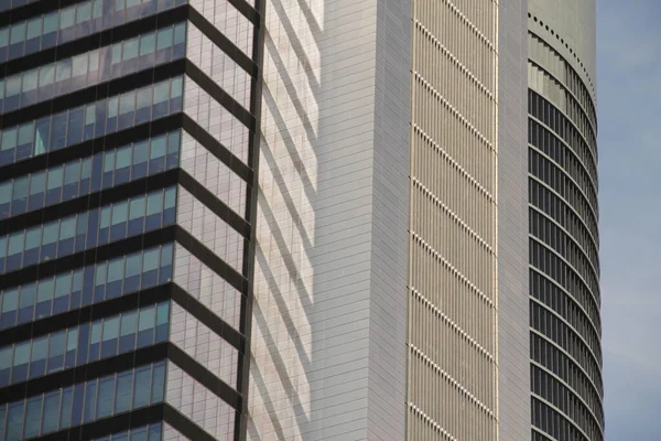 マドリードの金融街の高層ビル — ストック写真