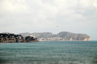 Alicante, İspanya kıyısı manzarası