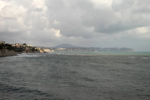 Utsikt Över Stranden Alicante Spanien — Stockfoto