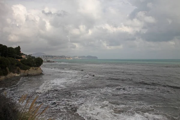 Pohled Břeh Alicante Španělsko — Stock fotografie