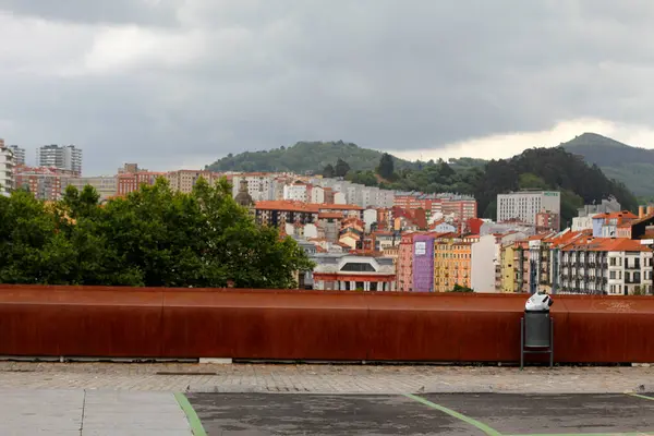 Урбанизация Городе Бильбао Испания — стоковое фото