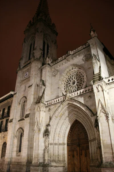 Kościół Mieście Bilbao — Zdjęcie stockowe