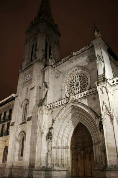 Kirche Der Stadt Bilbao — Stockfoto