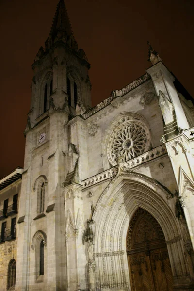 Kyrkan Staden Bilbao — Stockfoto