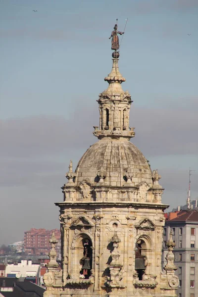 Igreja Cidade Bilbau — Fotografia de Stock