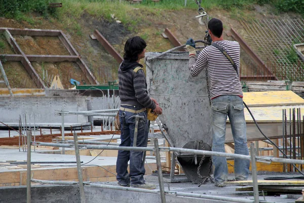 Local Construção Cidade — Fotografia de Stock