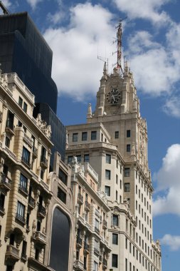 Madrid, İspanya 'da klasik mimari