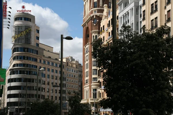 Madrid Spanya Klasik Mimari — Stok fotoğraf