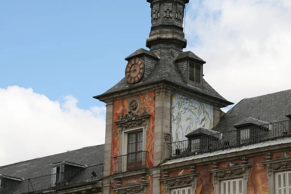 Klasická Architektura Madridu Španělsko — Stock fotografie