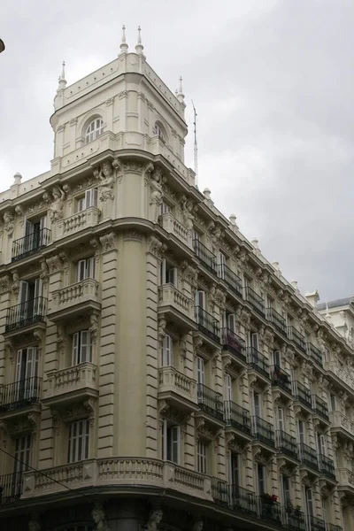 Klasická Architektura Madridu Španělsko — Stock fotografie