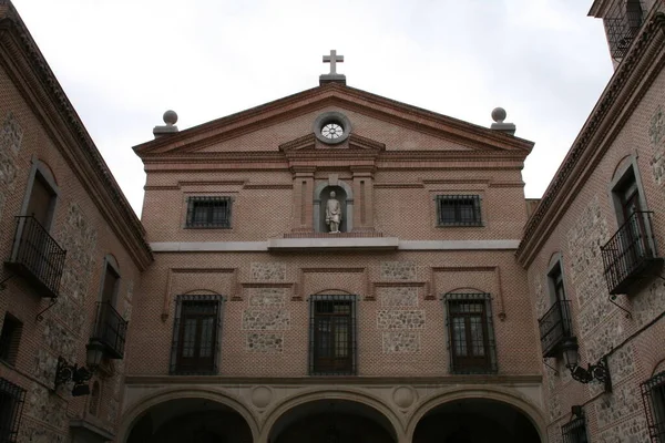 Klasická Architektura Madridu Španělsko — Stock fotografie