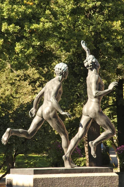 Skulptur Stockholms Stad — Stockfoto