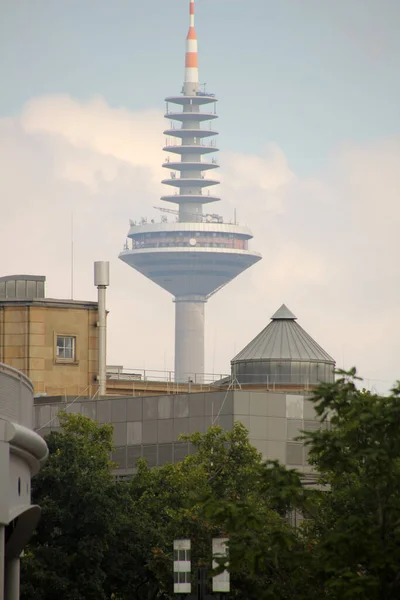 Αρχιτεκτονική Στην Πόλη Της Φρανκφούρτης — Φωτογραφία Αρχείου