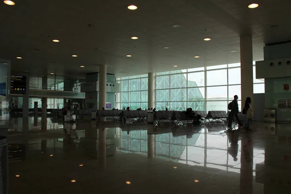 国際空港の内装 — ストック写真