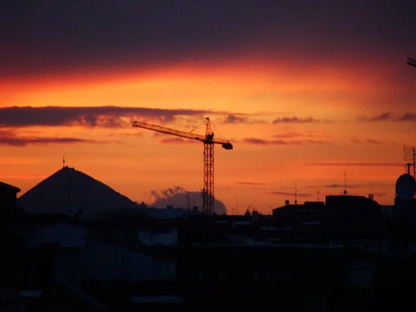 Gouden Uur Lucht — Stockfoto