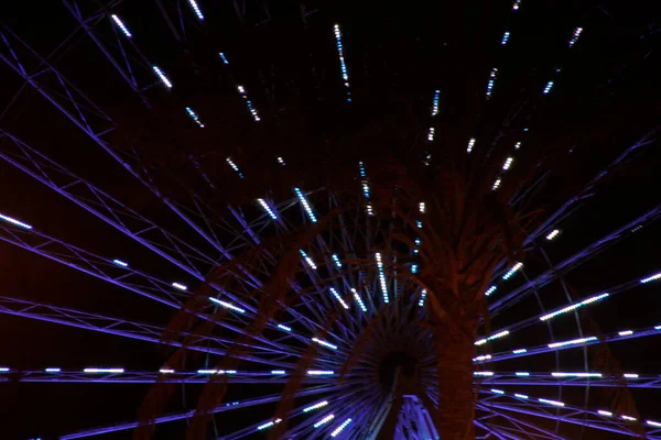 Roue Dans Parc Attractions — Photo