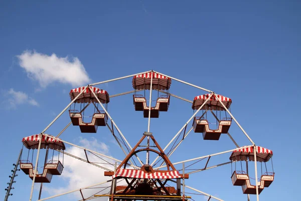 Wheel in an attraction park