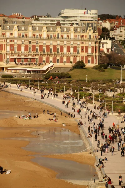 Biarritz Sahili Manzarası — Stok fotoğraf