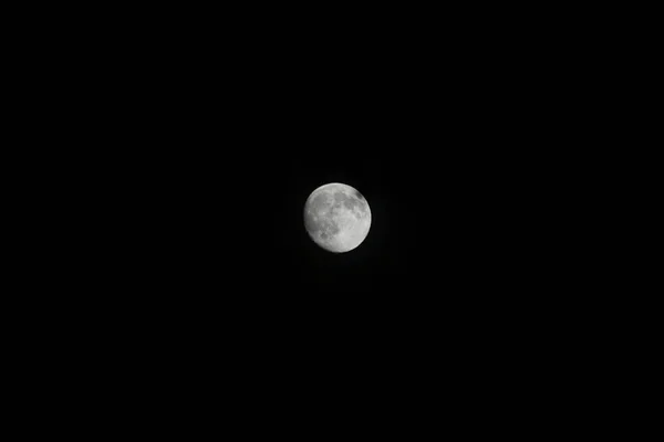 Pohled Měsíc Noci — Stock fotografie