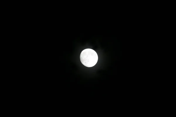 Pemandangan Bulan Malam Hari — Stok Foto