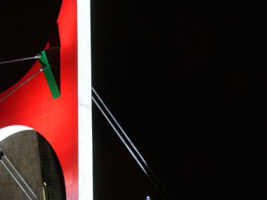 İspanya 'nın Bilbao bölgesindeki köprü.