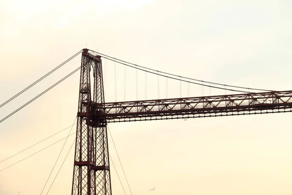 Ponte Nella Zona Bilbao Spagna — Foto Stock