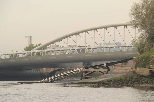 Puente Zona Bilbao España — Foto de Stock