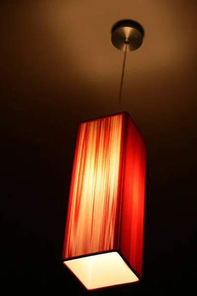 Lamp Het Interieur Van Een Gebouw — Stockfoto