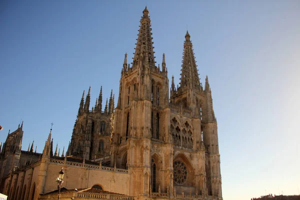 Klassische Architektur Burgos Spanien — Stockfoto