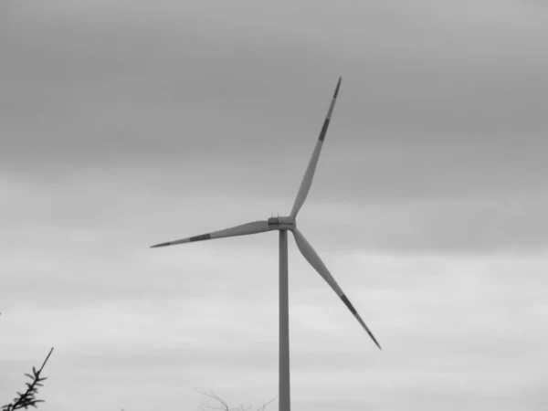 Molinos Viento Campo — Foto de Stock