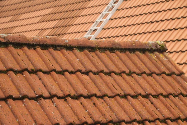 Roof Made Tiles House — Stock Photo, Image