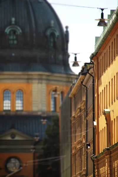 Monumental Arkitektur Stockholms Stad — Stockfoto