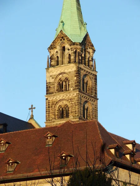 Arquitetura Cidade Velha Bamberg Alemanha — Fotografia de Stock