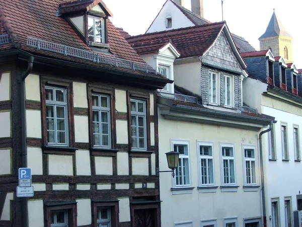 Архитектура Старого Города Бамберг Германия — стоковое фото