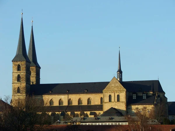 Architektura Starém Městě Bamberg Německo — Stock fotografie
