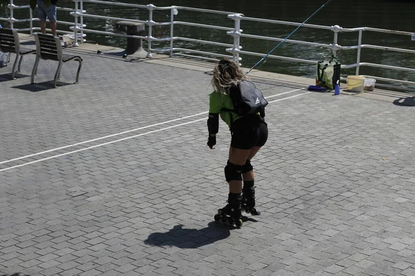 Patinar Parque — Fotografia de Stock