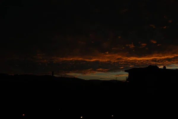 Небо Вечером — стоковое фото