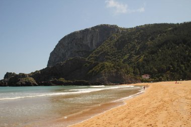 Bask kıyısının görüntüsü