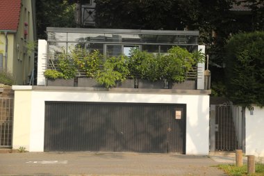 Almanya 'nın Nuremberg kentinin mimarisi