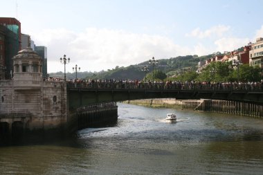 Bilbao 'daki terörizme karşı gösteri