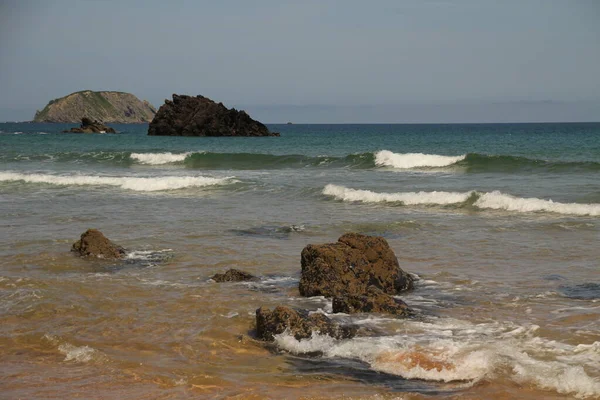 Uitzicht Baskische Kust — Stockfoto