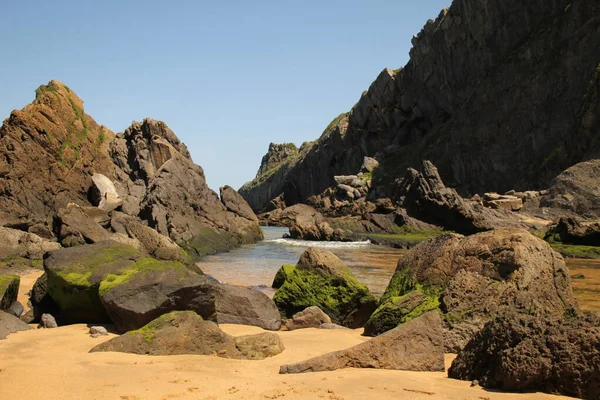 Vista Costa Basca — Fotografia de Stock