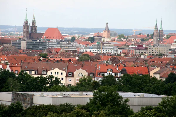 Arquitectura Ciudad Nuremberg Alemania — Foto de Stock