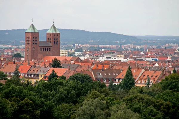 Архитектура Нюрнберга — стоковое фото