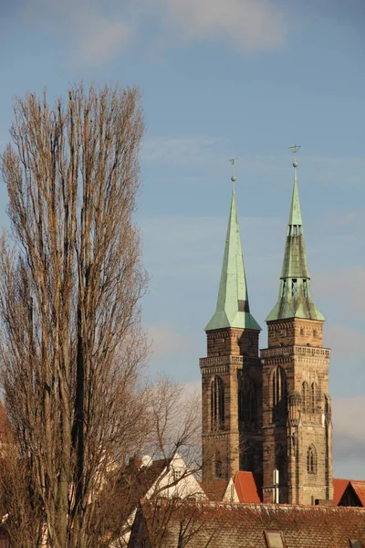 Architektura Miasta Norymberga Niemcy — Zdjęcie stockowe