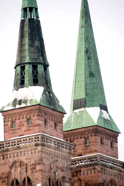 Arquitectura Ciudad Nuremberg Alemania — Foto de Stock