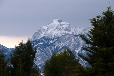 Alplerde kış günü