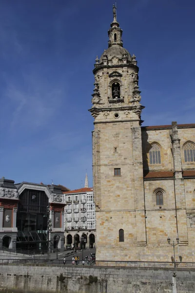 Bilbao Daki Katolik Kilisesi — Stok fotoğraf